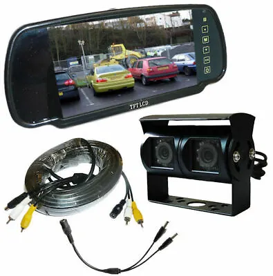 £499 • Buy Twin Lens Motorhome Rear View Camera + Free Nationwide Installation 