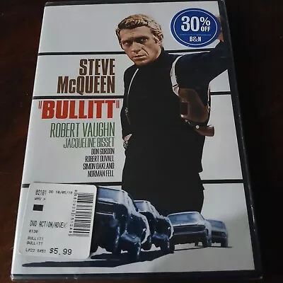 Bullitt DVD Steve McQueen NEW • $10.99