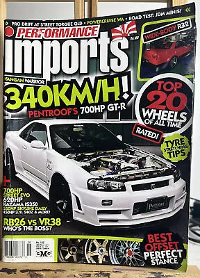 Performance Imports Magazine No. 122 In Ok Condition • $7.99