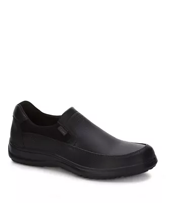 Zapatos Negros De Piel Para Hombre De Vestir Casual Ferrato A5 • $49