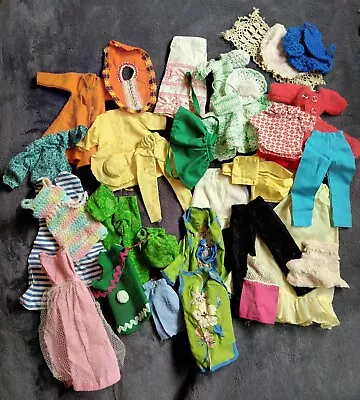 Lot Of Hand Made Vintage Barbie Clothes • $5