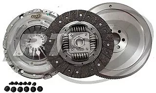 RTS HD Organic Clutch And Solid Flywheel Kit For BMW E46 22 Spline • $517.81