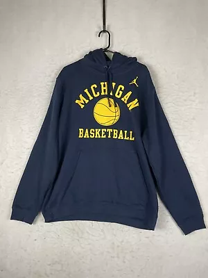 Nike Pullover Basketball Hoodie SZ XXL Men Air Jordan Michigan Wolverines • $39.99