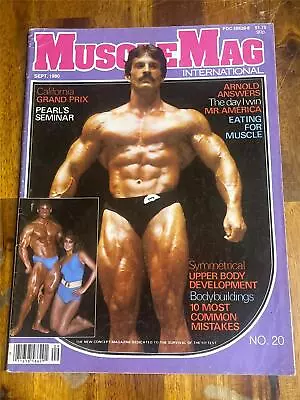 MUSCLEMAG Bodybuilding Magazine/Heavy Duty MIKE MENTZER 9-80 • $16.99
