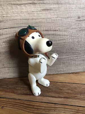 Snoopy Pocket Doll Red Baron Flying Ace Pilot VTG 1966 Hat And Goggles No Scarf • $40