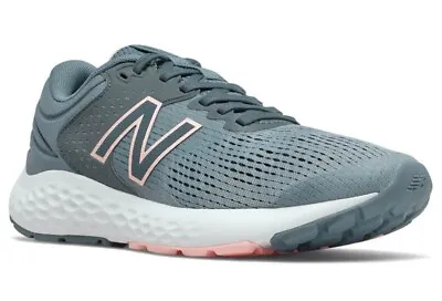 New Balance Women's 520 V7 Grey / Pink Running Shoes (W520LP7) SZ 8.5 WORN ONCE • $24.01