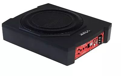 Vibe 10 Inch Underseat Subwoofer With Built In Amp Slick Bass Slim 540 Watts • $174.22