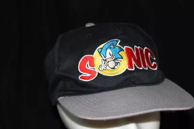 Vintage 1991 Sega Sonic The Hedgehog Collectors Edition Snapback Cap Hat • $16.99