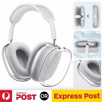 $9.95 • Buy For Apple AirPods Max Headphone Clear Case Shockproof Full Cover Protector AU