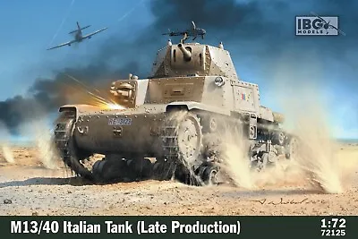 M13/40 Italian Tank (III Series - Late Production) 1/72 Scale (IBG) • £14.99