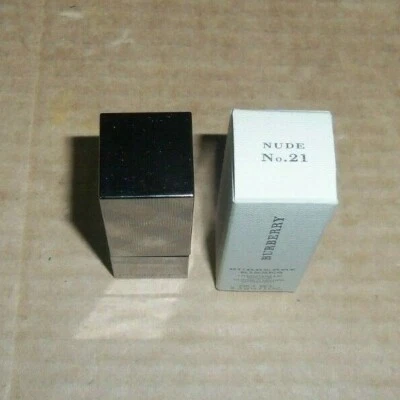 $39.99 • Buy BURBERRY KISSES HYDRATING LIP COLOUR LIPSTICK NUDE No.21 Unsealed Nib 