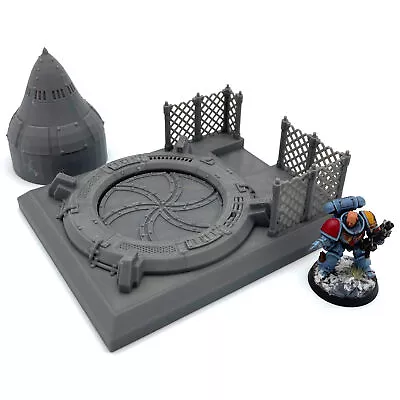 Missile Launch Site 28mm Wargaming Objective Marker Terrain Scenery Legion War • £14.99