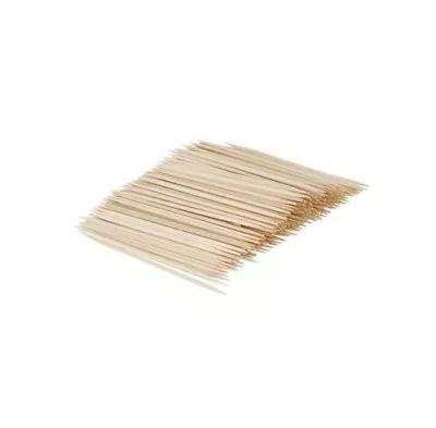£1.99 • Buy 100x 4  Quality Wooden /Bamboo Skewers For BBQ's, Fruit, Chocolate Fountains