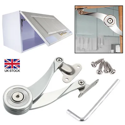 Kitchen Cupboard Cabinet Door Lift Up Strut Lid Flap Stay System Support Hinge • £6.63