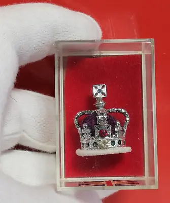 Souvenir Range Imperial State Crown Miniature Crown Jewel Collection London 1984 • $15.99