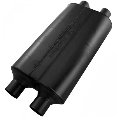 $175.95 • Buy Flowmaster Super 50 Series 2.25  Dual Inlet/Outlet Universal Chambered Muffler