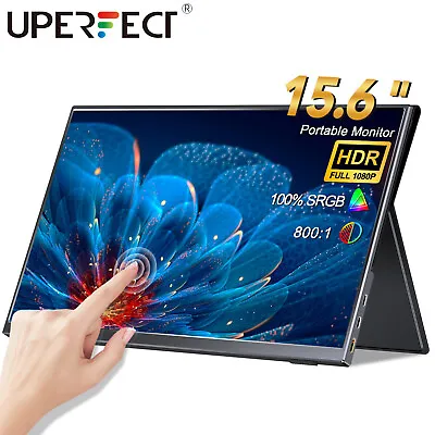 UPERFECT Touch Screen Monitor Portable Touchscreen Gaming Monitor 1080P FHD HDMI • $116.99