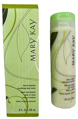 Mary Kay Lotus & Bamboo Nourishing Body Lotion 8 Oz. 011410 *NEW* • $15.69