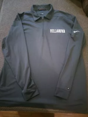 Villanova University Tiger Woods Quarter Zip Men's L EXCELLENT CONDITION • $50