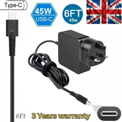 45w Type USB-C Fast Wall Charger Power Adapter For Samsung Galaxy S21 Ultra S20 • £13.49