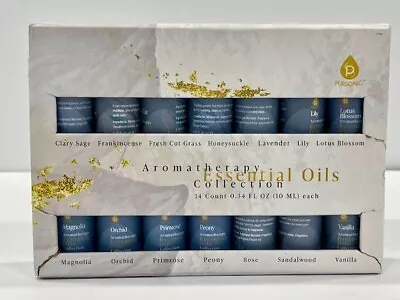 Pursonic 100% Aromatherapy Essential Oils 14 Pack Gift Set • $30