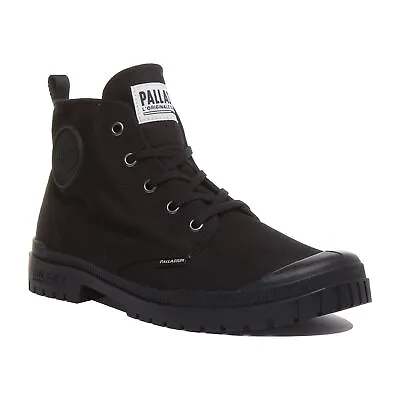 Palladium Pampa Sp20 Hi Unisex Lightweight Ankle Boots In Black Size UK 3 - 12 • £49.99