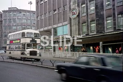 South Yorkshire Transport Sheffield Aec Regent Bus Orig Slide+copyright • £2