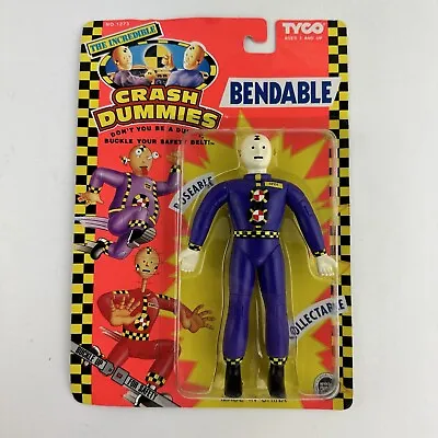 Crash Test Dummies Bendable Figure  Spin  Tyco 1992 New Vintage (T1) • $27.99