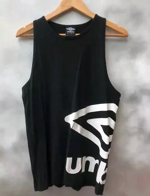 Umbro Black Vest T Shirt Size L • £1.99