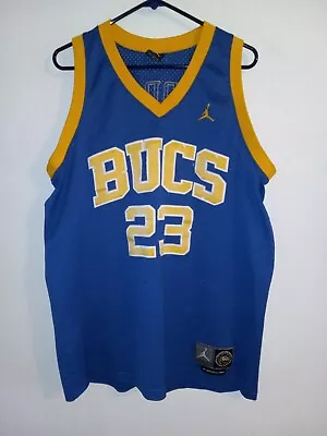 Michael Jordan Laney High School BUCS Jersey By Jordan Brand Size L • $34.89
