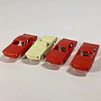 Lot Of 4 Vintage F&F Mold Die Works Dayton Ohio Cereal Box Plastic Cars 1950s • $28.49