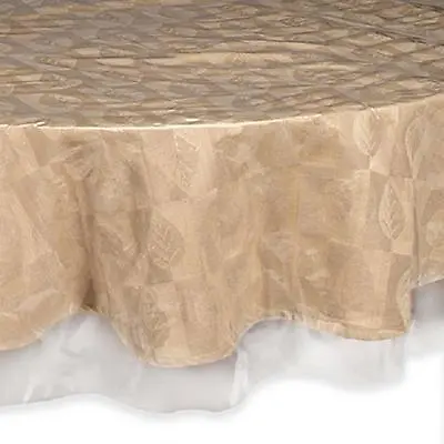 Crystal Clear Tablecloth Protector - 70-Inch Round Cover Protect Fine Linens New • $9.88