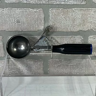 Vintage Hamilton Beach Ice Cream Scoop Model 67 Stainless Black Retro Blue End • $14.99