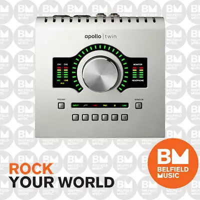 Universal Audio Apollo Twin Duo USB Audio Interface - Heritage Edition - BM • $2179