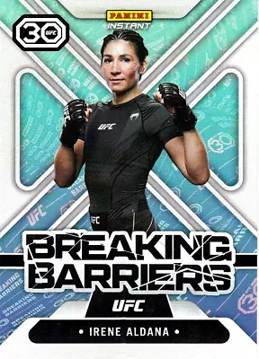 2023 Panini Irene Aldana Breaking Barriers #bb1 Ufc 1/215 In Stock • $2.49