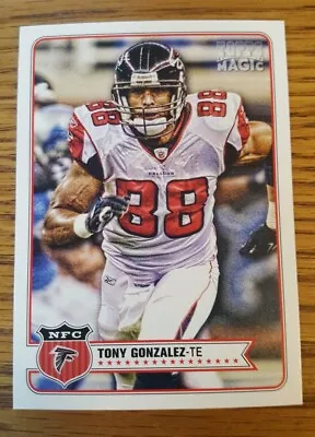 Tony Gonzalez 2012 Topps Magic Falcons Card #143  *814* • $1.59