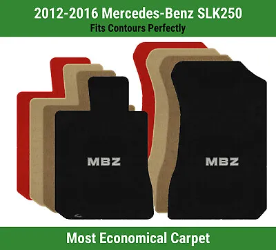 Lloyd Velourtex Front Carpet Mats For '12-16 Mercedes-Benz SLK250 W/MBZ Applique • $138.99