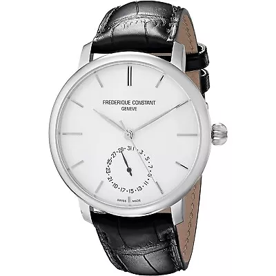 Frederique Constant FC-710S4S6 Men's SlimLine Silver-Tone Dial Automatic Watch • $1390.35