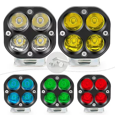 2/4x 3inch LED Cube Pods Work Light Bar Spot Beam Driving Fog For Offroad ATV • $23.99