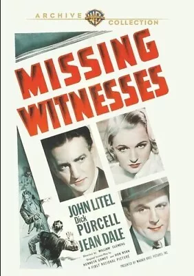 Missing Witnesses (DVD 1937) • $14.99