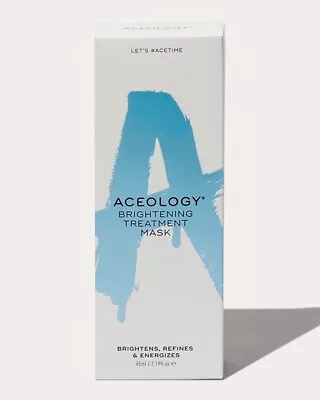 ⭐️ACEOLOGY⭐️ Brightening Treatment Mask Full Sz 2.19oz / 65ml SEALED AUTHENTIC • $28.99