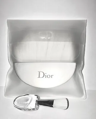 DIOR Rosy Glow Color Reviving Blush Terracotta Rose Apricot Bronzer Powder Brush • $7.99