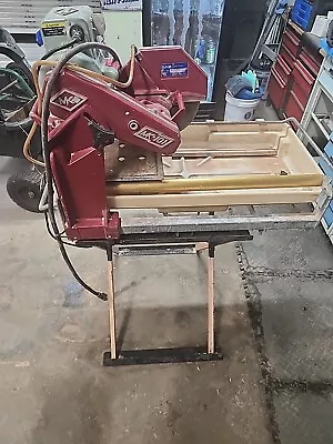 *LOCAL PICKUP* MK DIAMOND PRODUCTS MK-101 Wet Tile Saw With Stand • $199.99