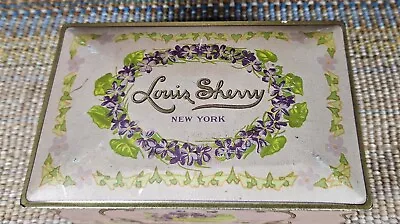 $10.95 • Buy Vintage Louis Sherry New York Candy Tin 1 LB.