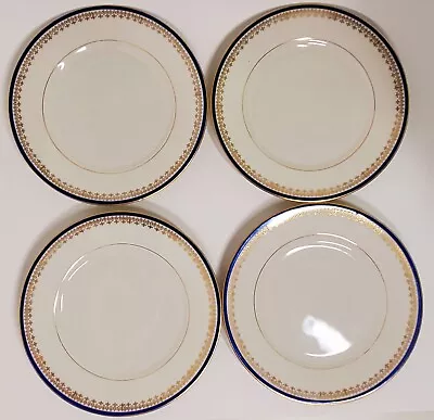 EUC Lot Of 4 Haas & Czjzek H&C Schlaggenwald Czechoslovakia Vienna Bread Plates • $40