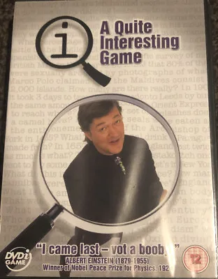 QI - A Quite Interesting Game DVD Quiz (2005) Stephen Fry • £1.99