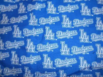 LA Dodgers Fabric Cotton Blue/red/white 40 X 58  New • $15.99