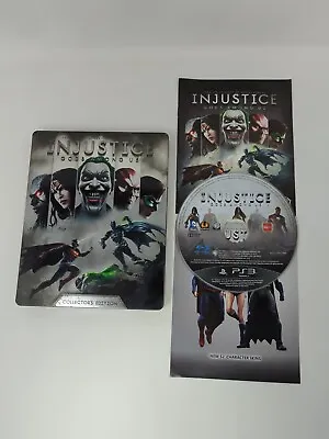 Injustice Gods Among Us - Sony PlayStation 3 PS3 - Steelbook Collector's Edition • $34.97