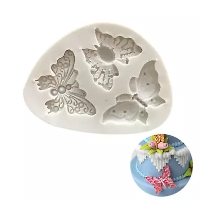 Butterfly  Silicone Icing Fondant Mould Mold Cake Topping  Sugar Craft Party UK • £2.58