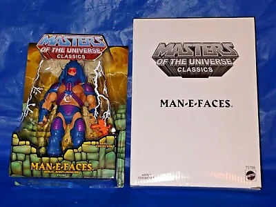 Masters Of The Universes Classics Man-e-faces Figure Motu T5799 Rare New • $149.99